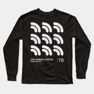 Reproduction / Minimalist Style Graphic Fan Artwork Long Sleeve T-Shirt